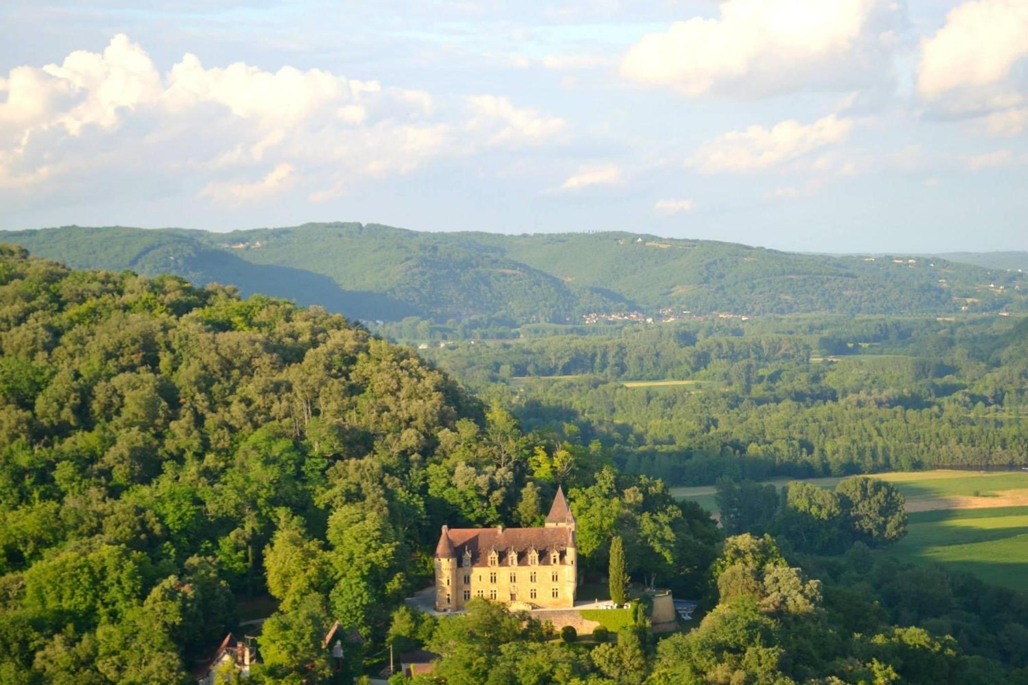 Joli Gite Pour 5 Personnes : Chez Cherrie Saint-Julien-de-Lampon Exteriör bild